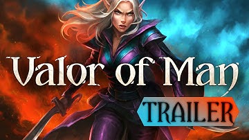 Perfectly Distilled RPG Roguelite - Valor Of Man Official Trailer - Extended Demo Available Now!