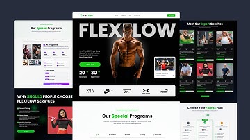 Build & Deploy Modern Fitness Website with Next.js 15, Tailwind CSS, Shadcn UI & AOS Animation