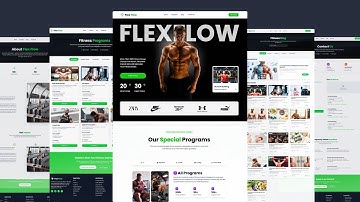 Create a Professional Gym/Fitness Website with Next.js, Tailwind & Shadcn UI