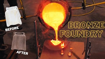 The Foundry, Sand Moulding & Bronze Casting for our 41ft Wooden Sailing Boat (EP87)