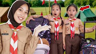 PREPARE SCOUT EQUIPMENT FOR ALUNA AND AMANDA!!