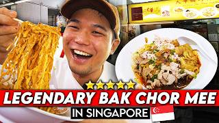 I FINALLY Try Singapore's LEGENDARY Bak Chor Mee