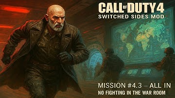 Switched Sides Mod – Zakhaev Saves 41 million Lives! | COD4 "No Fighting in the War Room"