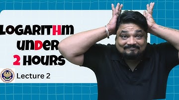 Logarithm CA Foundation Lecture 1 | Complete Basics | ICAI Module | May 2026