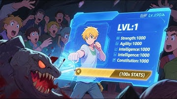 Thumbnail of My Lv. 1 = Their Lv. 100! My Secret Talent: "100x Stats" - Every 1 Point I Earn Becomes 100!