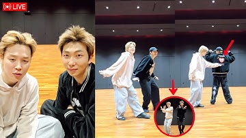 Jimin and RM Dance to BTS