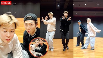 Jimin and RM Dance to BTS