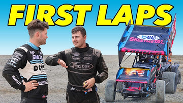 First Laps in New Zealand! Driving a Sprint Car at Central Motor Speedway!