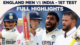Headingley Thriller! | England Men v India | Extended 1st Test highlights