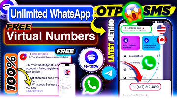 Get FREE USA Virtual Number For WhatsApp, Telegram & Gmail Verification | Unlimited Temp Numbers