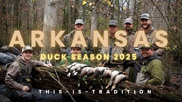 Opening Day In Arkansas (Public Land Timber) Duck Season 2025