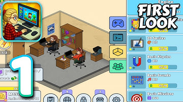 Idle Game Dev Simulator - Walkthrough Gameplay Part 1 - Tutorial (Android)