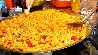 Amazing $1 Thai Street Food at Owl Night Market | Bangkok Thailand