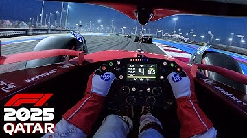 INSANE Qatar Night Race! | F1 25 POV | Full Motion Rig