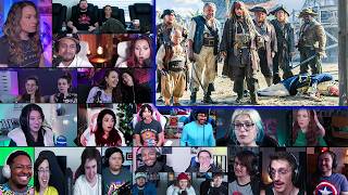 PIRATES OF THE CARIBBEAN: DEAD MEN TELL NO TALES | MOVIE REACTION MASHUP #MOVIE #REACTION