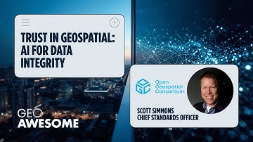 Trust in AI requires trust in data | Open Geospatial Consortium | AI & Geospatial Dialogue Series