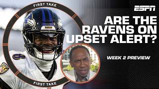 Stephen A. says THERE'S NO WAY the Ravens are on UPSET ALERT vs. Browns 👀 | First Take