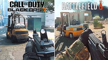 Cod: Black Ops7 vs Battlefield 6 - Graphic, Physic & Details Comparison / BO7 vs BF6