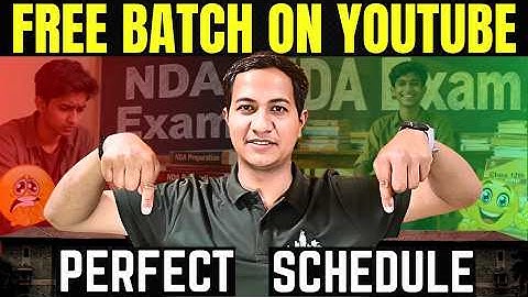 Ace Boards & NDA Exam🔥| Free Batch😱 for NDA 1 2026 on Youtube✅