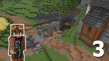 I Built a DIAMOND Mine in my Minecraft Forever World