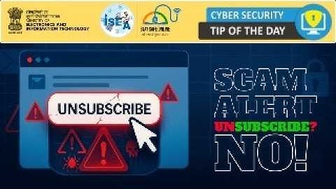 Online Scam Alert: Avoid Clicking Suspicious Unsubscribe Links