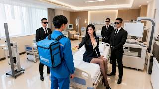 Delivery guy save fainted female CEO but she spot him at first sight,help him become richest