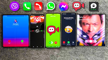 Facebook + Threema + JusTalk + Viber + WhatsApp VS Calls Moto 50U, Z Fold 6, Fold 3, Flip 6 & Flip 3