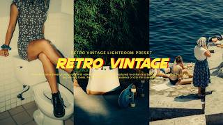 Retro Magic - Vintage Film Color Grading on Lightroom Mobile