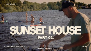 Sunset House | Part 02 🌅 Chilled Latin & Deep Disco House Liveset @ Sunset Beachbar