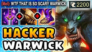 Warwick but I can FLY across the map with ult... (IT LOOKS LIKE I