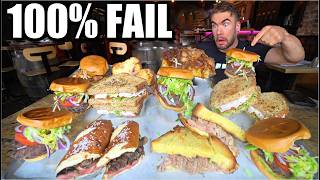 RESTAURANT IS 100% SURE I'LL FAIL THIS 12LB BURGER CHALLENGE | Joel Hansen