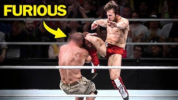 Unscripted WWE Moments That Made Wrestlers Furious