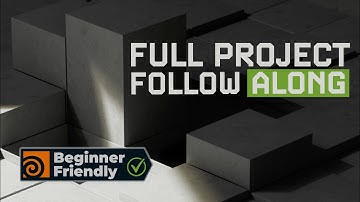 a full Houdini Project: Abstract Motion Design