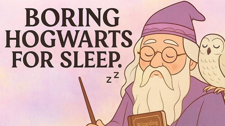 Dumbledore’s Life Story | Magical Bedtime Tale to Help You Fall Asleep (Black Screen)