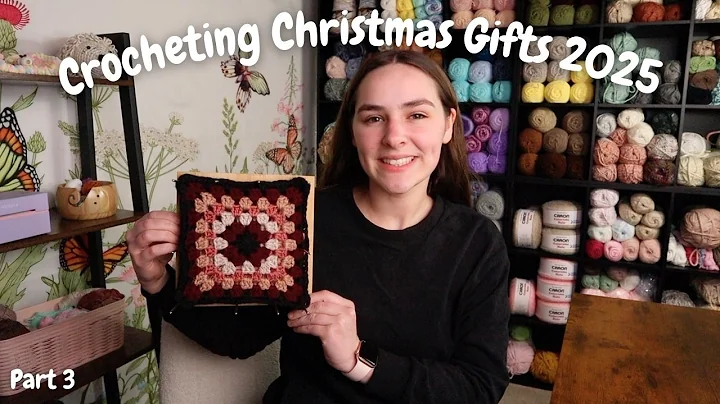 Crocheting Christmas Gifts Part 3 | Vlogmas 2025 | Day 22