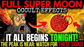 CAUTION! 9 Strange Signs You’ll Experience Before the Full SUPERMOON!