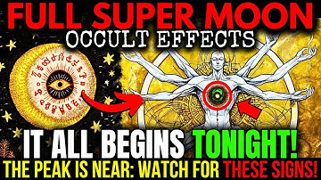 CAUTION! 9 Strange Signs You’ll Experience Before the Full SUPERMOON!