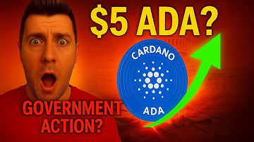 Cardano $5 ADA Run? Bitcoin + Govt Move In!