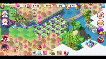 Restored Temple & Pink Tree! Purple Dragon Almost Here | Long’s Temple Pt 9| Fairyland Merge & Magic