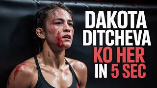 Dakota Ditcheva DESTROYED This Monster With A Brutal KO!