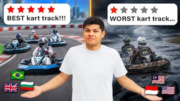 Ranking Every Go Kart Track I Visited in This Year (30 Tracks, 9 Countries, 4 Continents)
