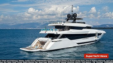 Enorme brand laat superjacht en andere jachten in jachthaven zinken | SY Clips