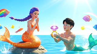 Prince Juni Mermaid Saved Model RUMI, MIRA & ZOEY GLOW UP | KPOP Demon Hunters