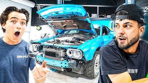 MASSIVE Cam Hellcat Awakens For the First Time!