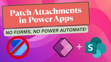 How to Patch Attachments to SharePoint in Power Apps (Without using Power Automate)