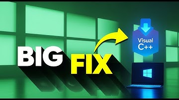 Исправление ошибок отсутствия DLL — установка распространяемых пакетов Visual C++ (официально)