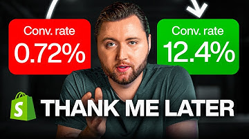 Shopify Conversion Rate Tutorial - 2026 FREE COURSE