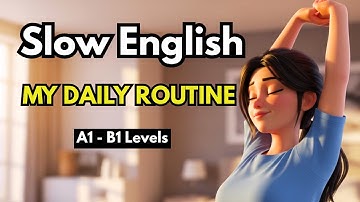 Daily Routine | Talk About Your Day | Slow Listening & Speaking Practice | English Podcast (A1–A2)