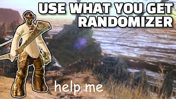 Dark Souls 2 Randomizer but I HAVE to equip every single garbage item I pick up