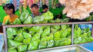 BERTUMPUK-TUMPUK NASI BUNGKUS DAUN LUDES..!!